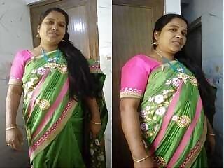 Steamy video of a hot Indian bhabhi having sex with her lover while her husband is away.